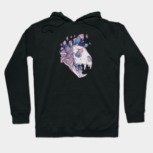 Crystal cat skull Hoodie